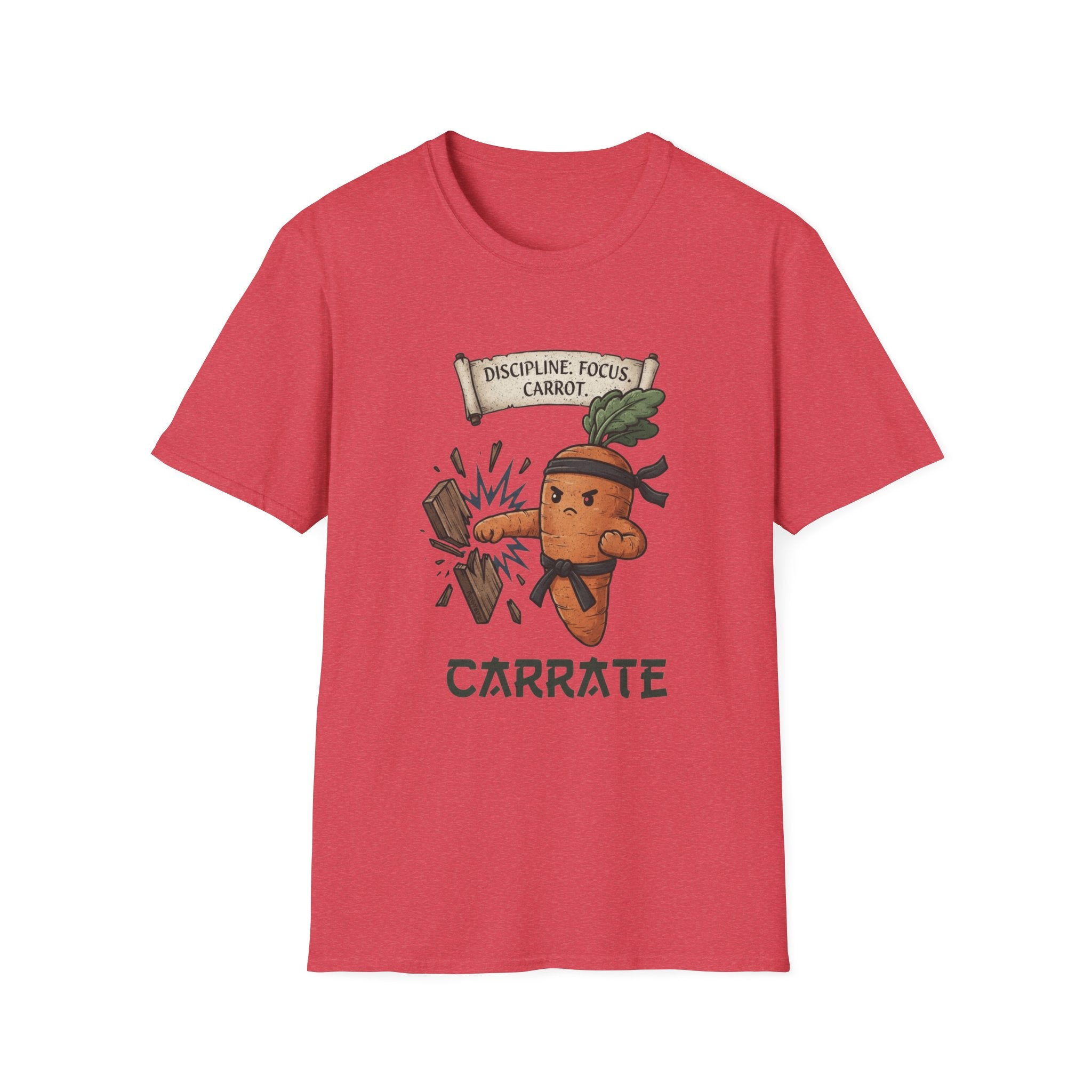 "Discipline. Focus. Carrot." Carrrate T-Shirt