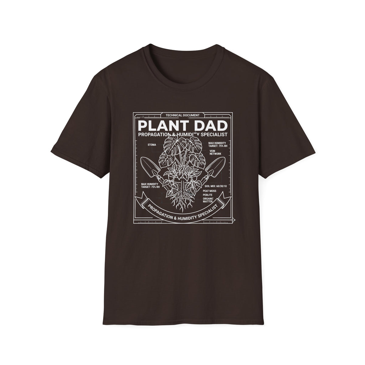Minimal Plant Dad T-Shirt