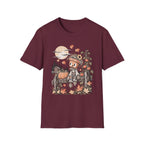 Autumn Moon & Falling Leaves Tee