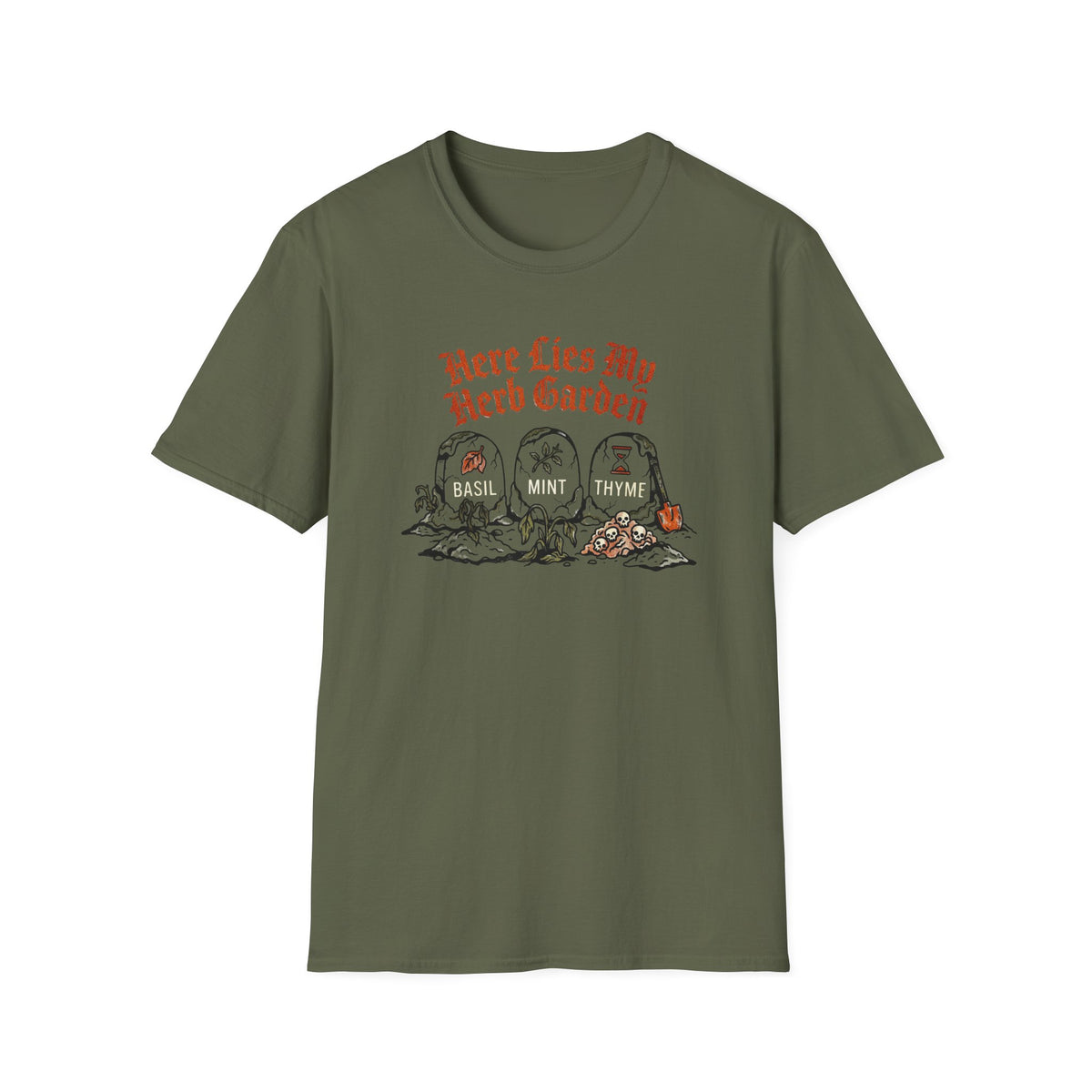 Here Lies My Herb Garden T-Shirt