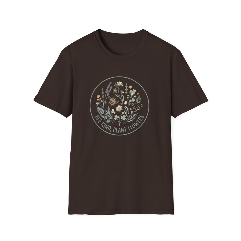 Floral Bee Garden T-Shirt