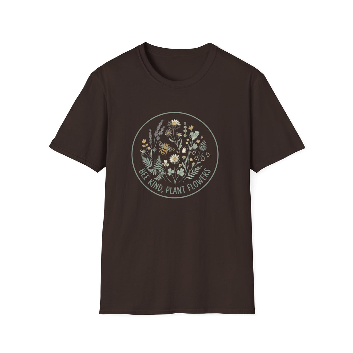 Floral Bee Garden T-Shirt