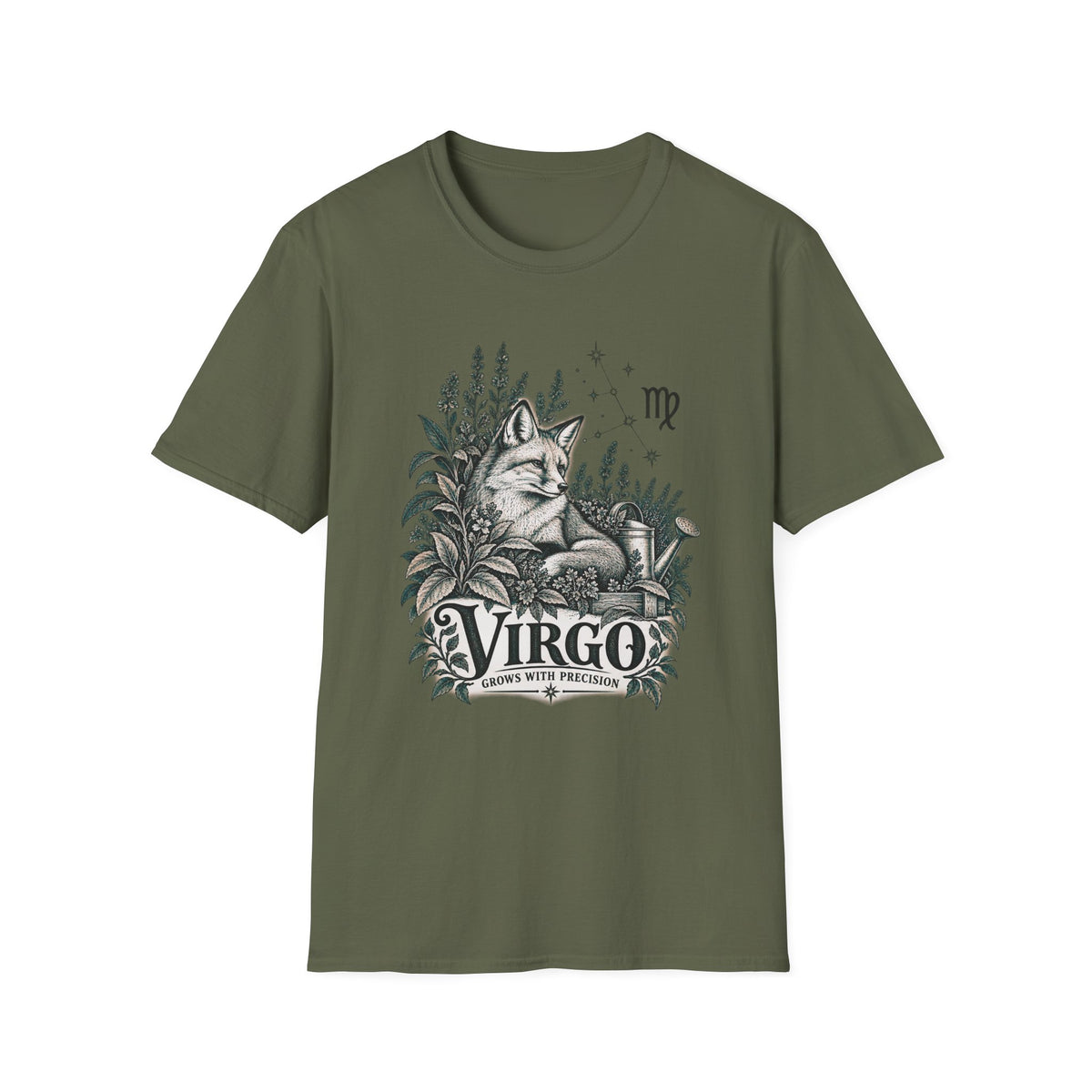 Virgo Zodiac Botanical T-Shirt