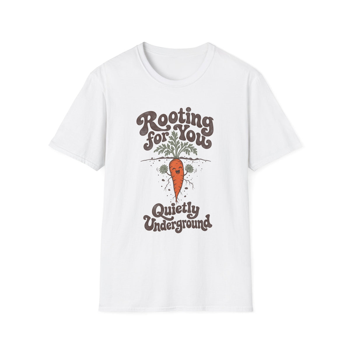 Retro Carrot Garden T-Shirt