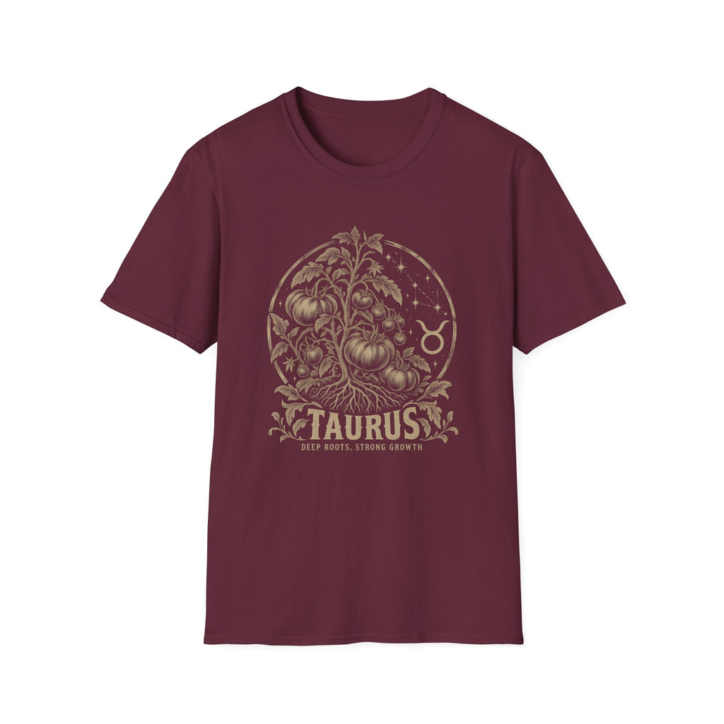 Taurus Zodiac Garden T-Shirt