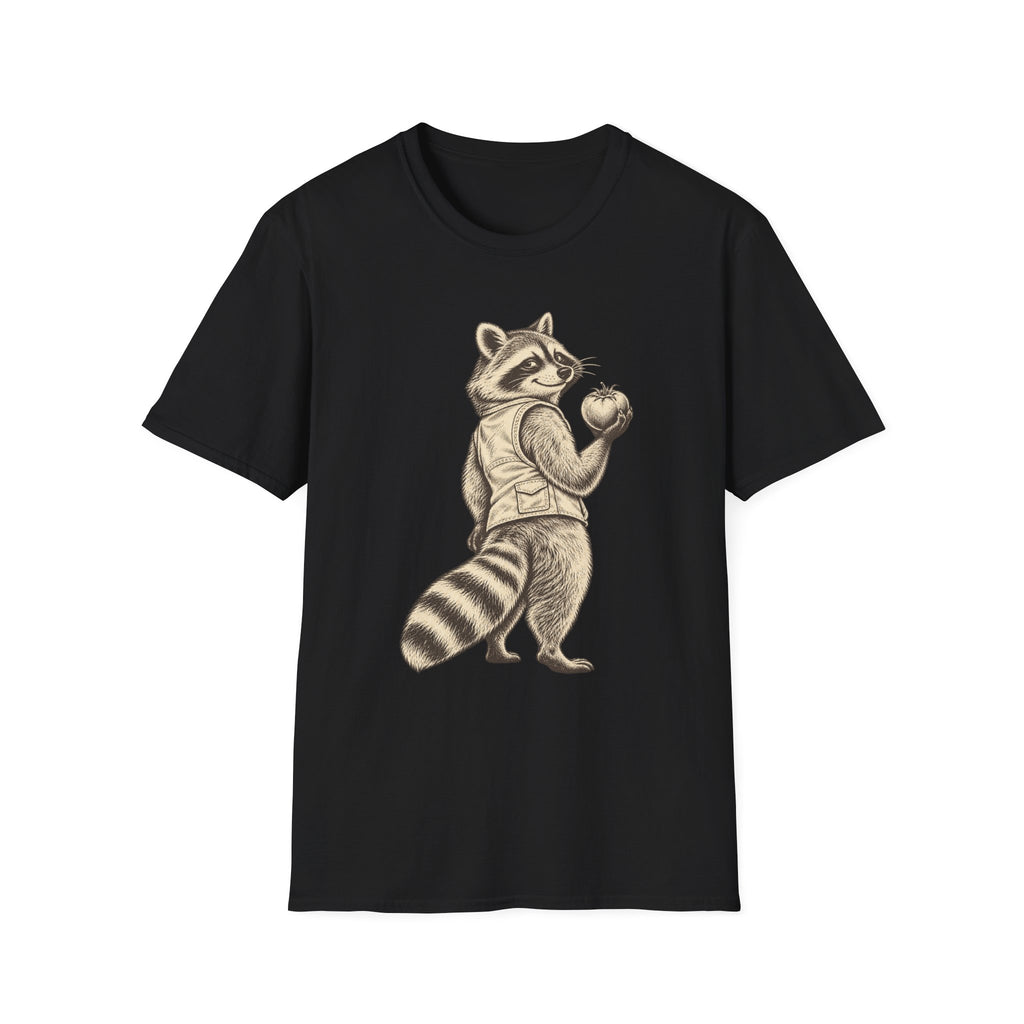 Raccoon Holding Tomato T-Shirt