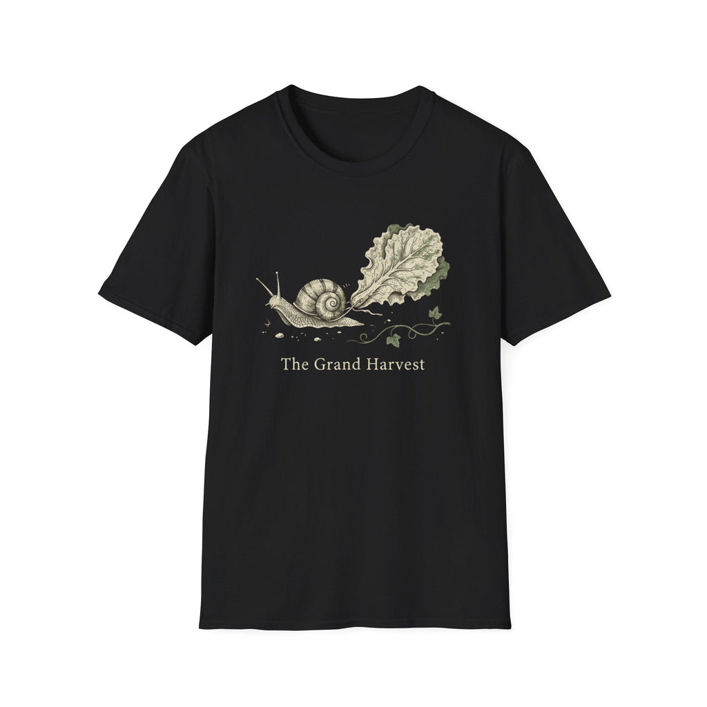 Snail & Kale Illustration T-Shirt