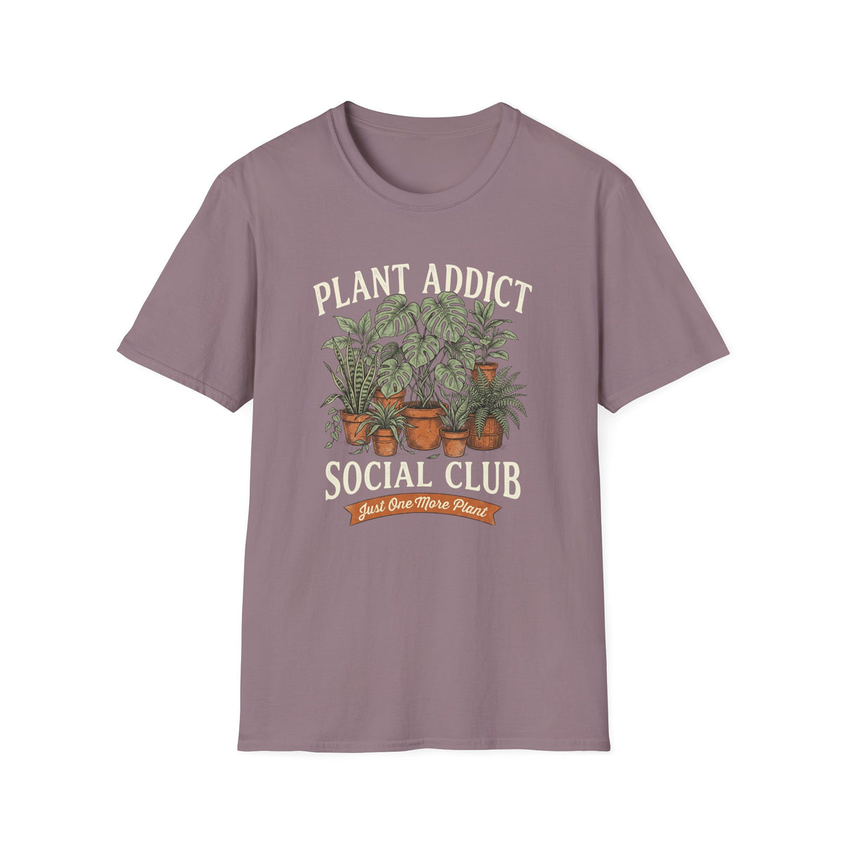 Vintage Potted Plants Graphic T-Shirt