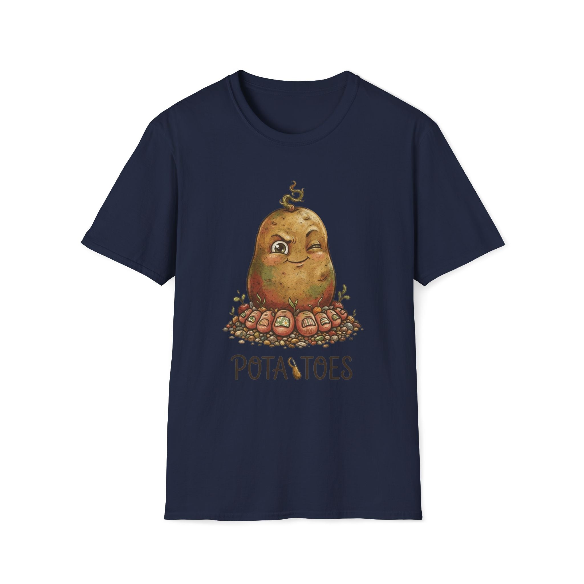 Cute Winking Potato T-Shirt
