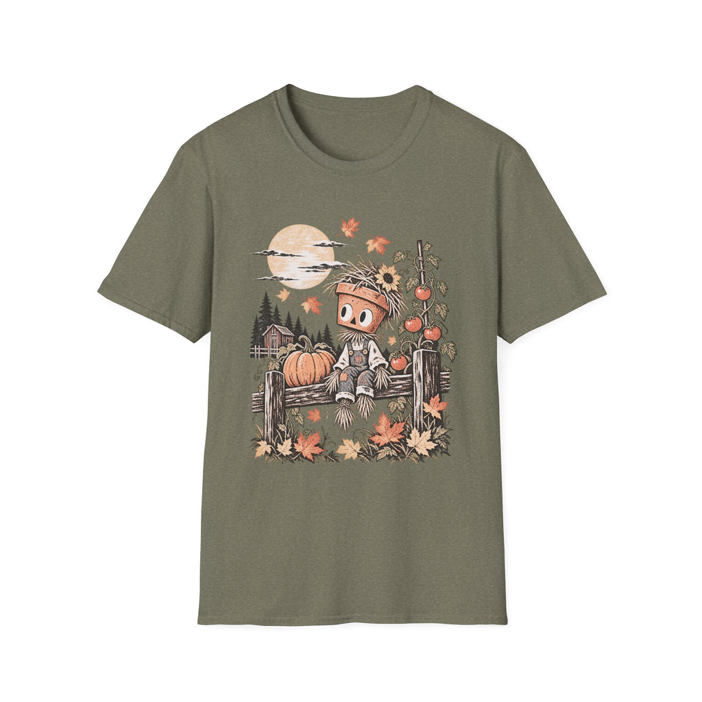 Autumn Moon & Falling Leaves Tee