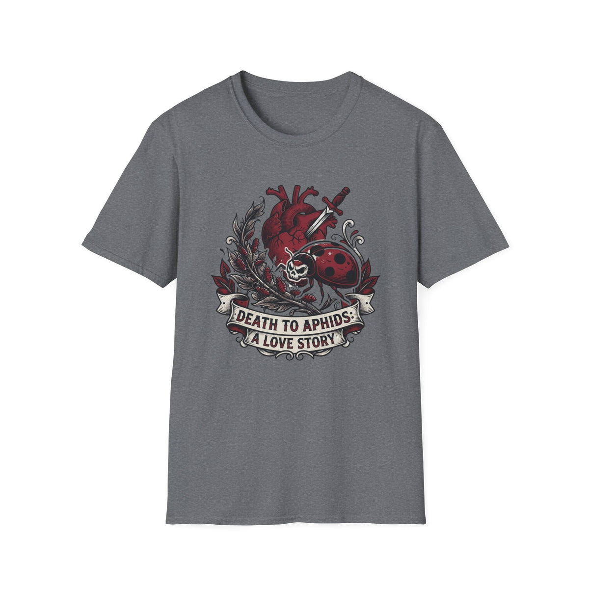 Anatomical Heart & Ladybug T-Shirt