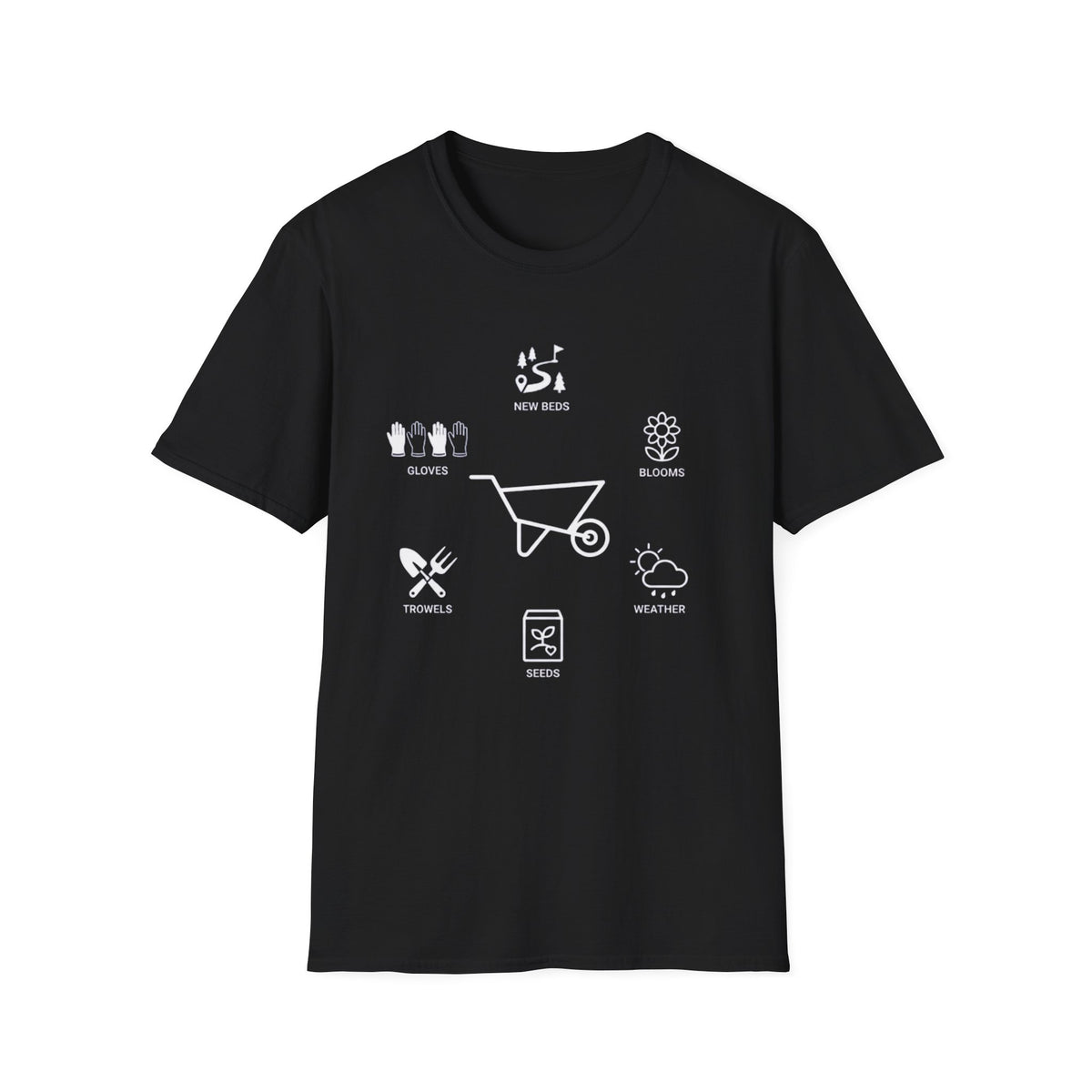Gardening Icons T-Shirt