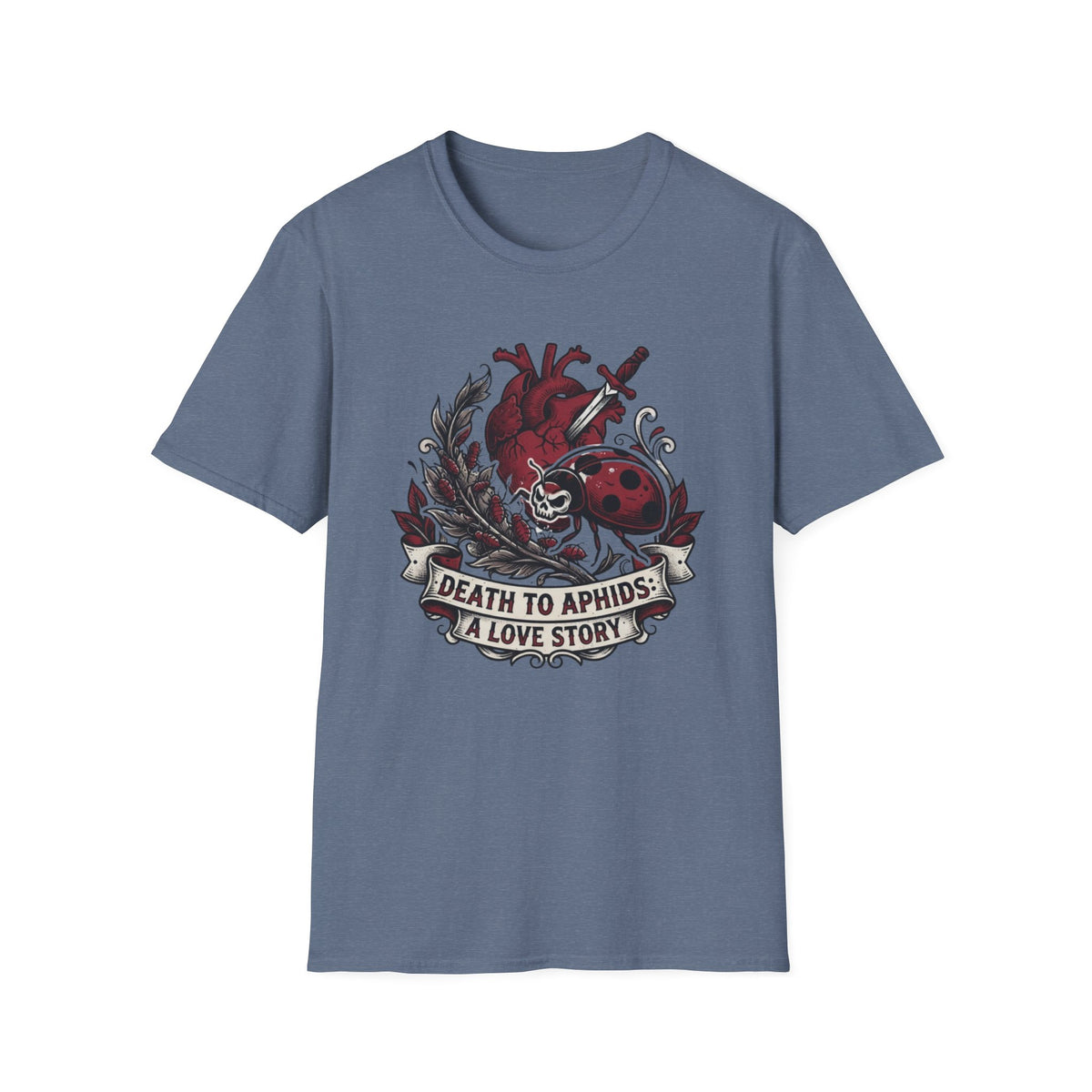 Anatomical Heart & Ladybug T-Shirt