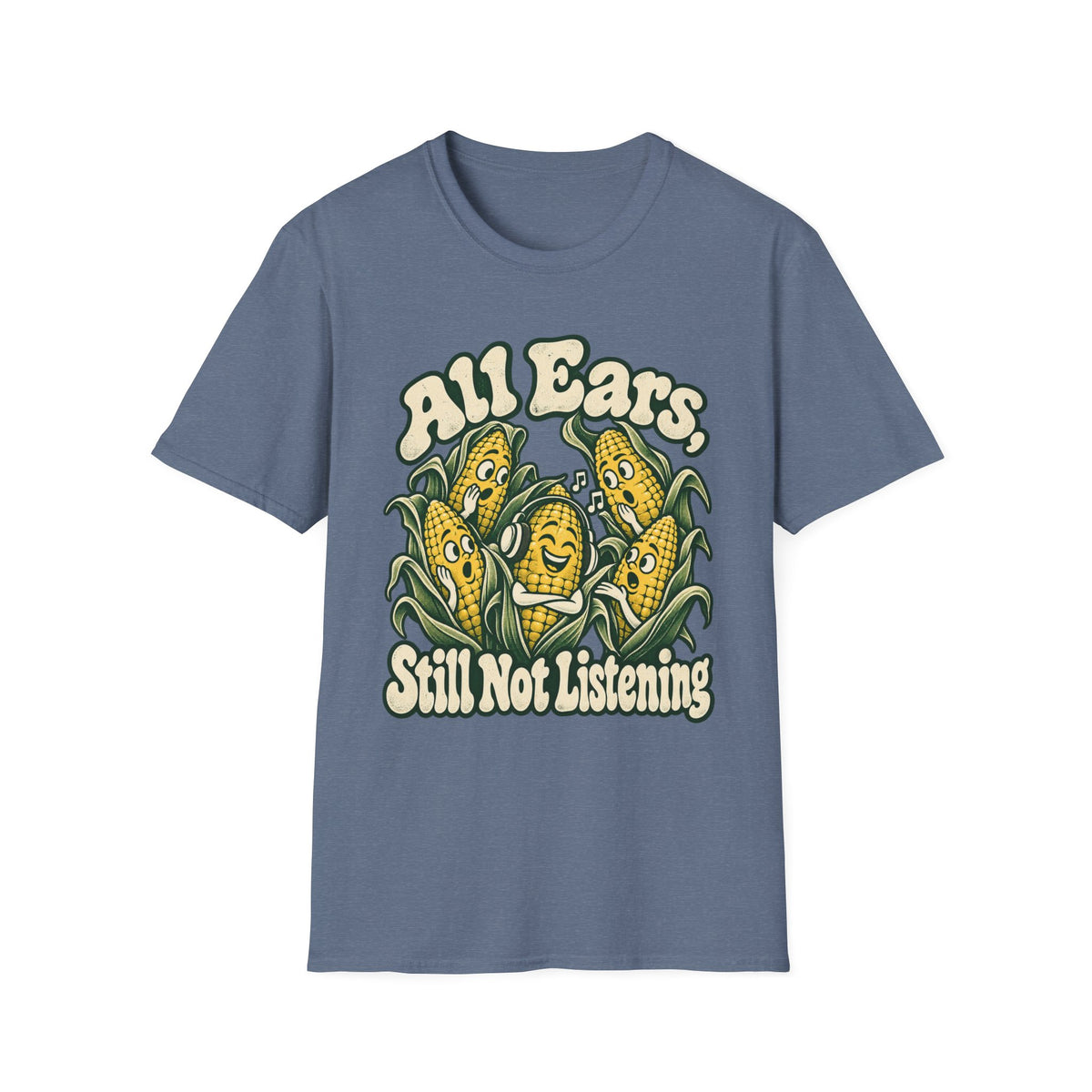 Retro Corn Graphic T-Shirt