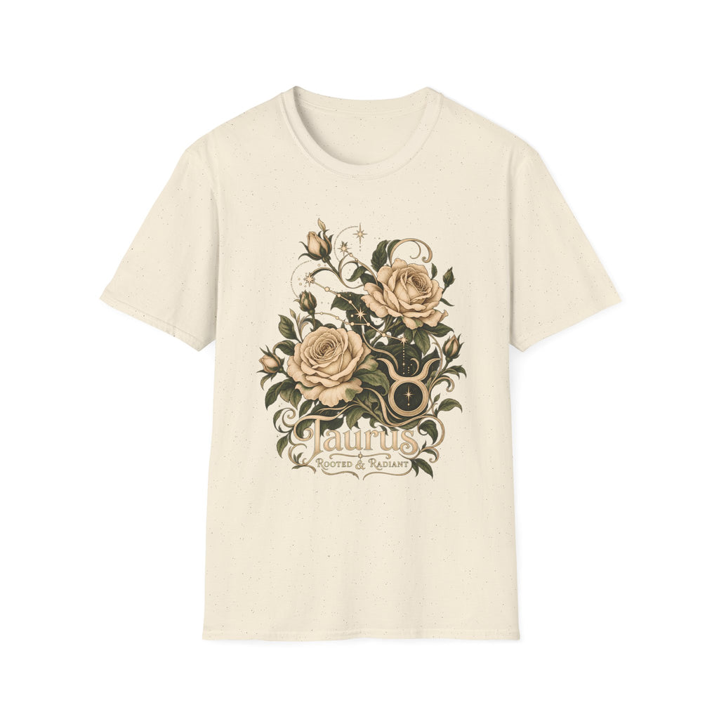Taurus Zodiac Floral T-Shirt