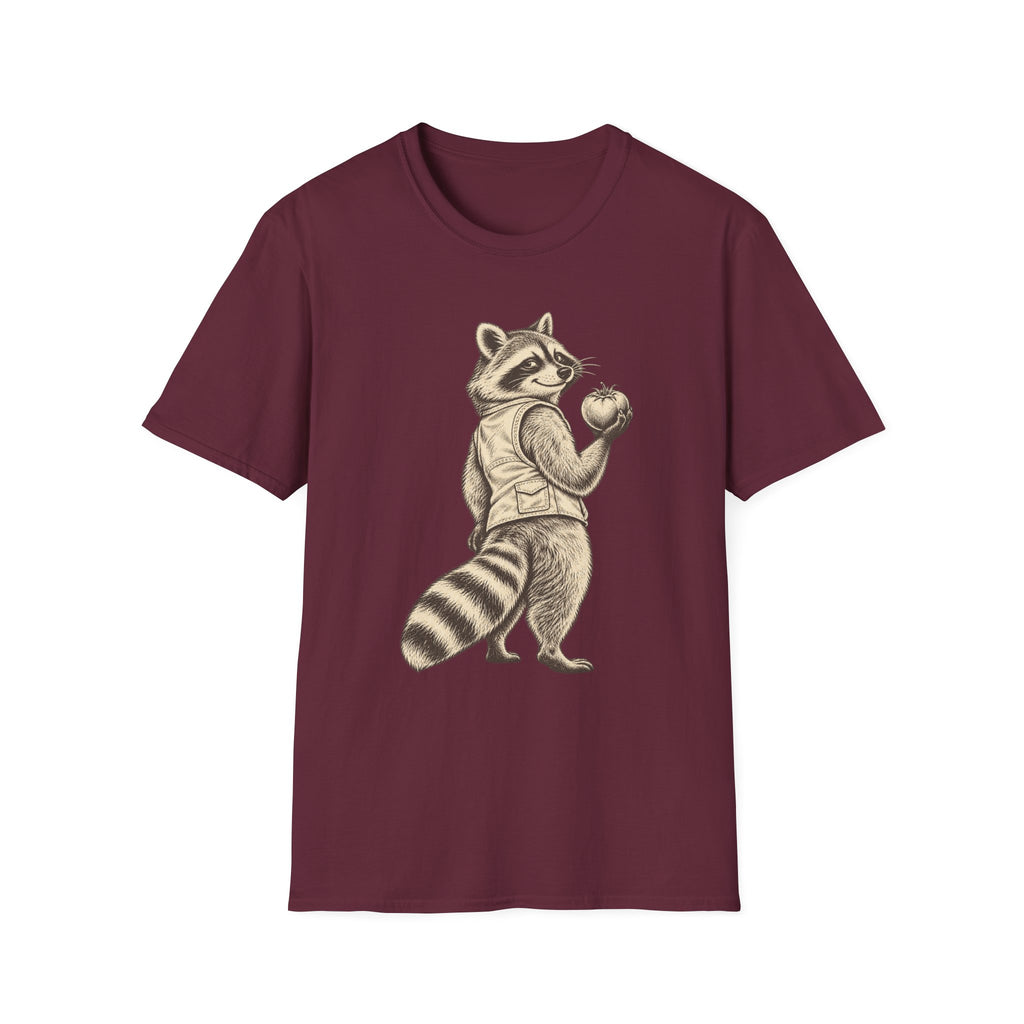 Raccoon Holding Tomato T-Shirt
