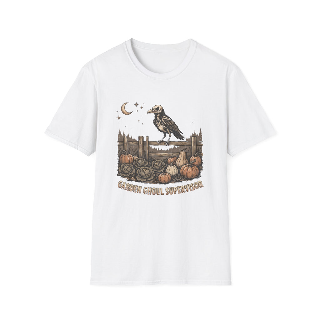 Crow Raven Pumpkin Patch T‑Shirt