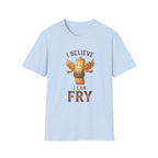 "I Believe I Can Fry" Funny Fried Potato T-Shirt