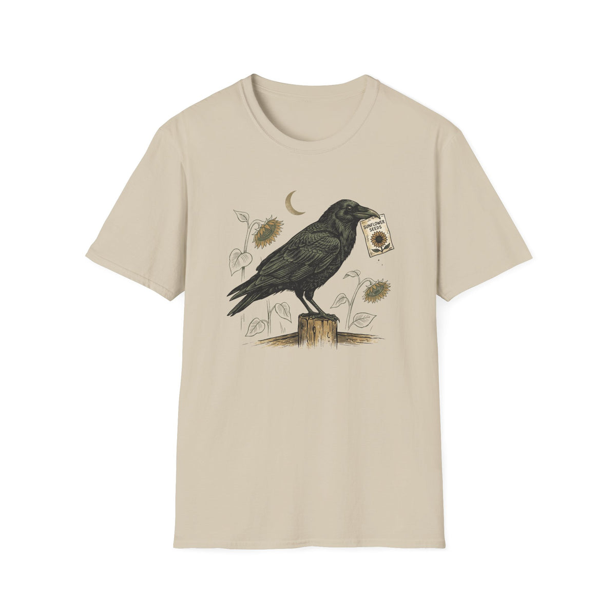 Raven & Sunflower T‑Shirt