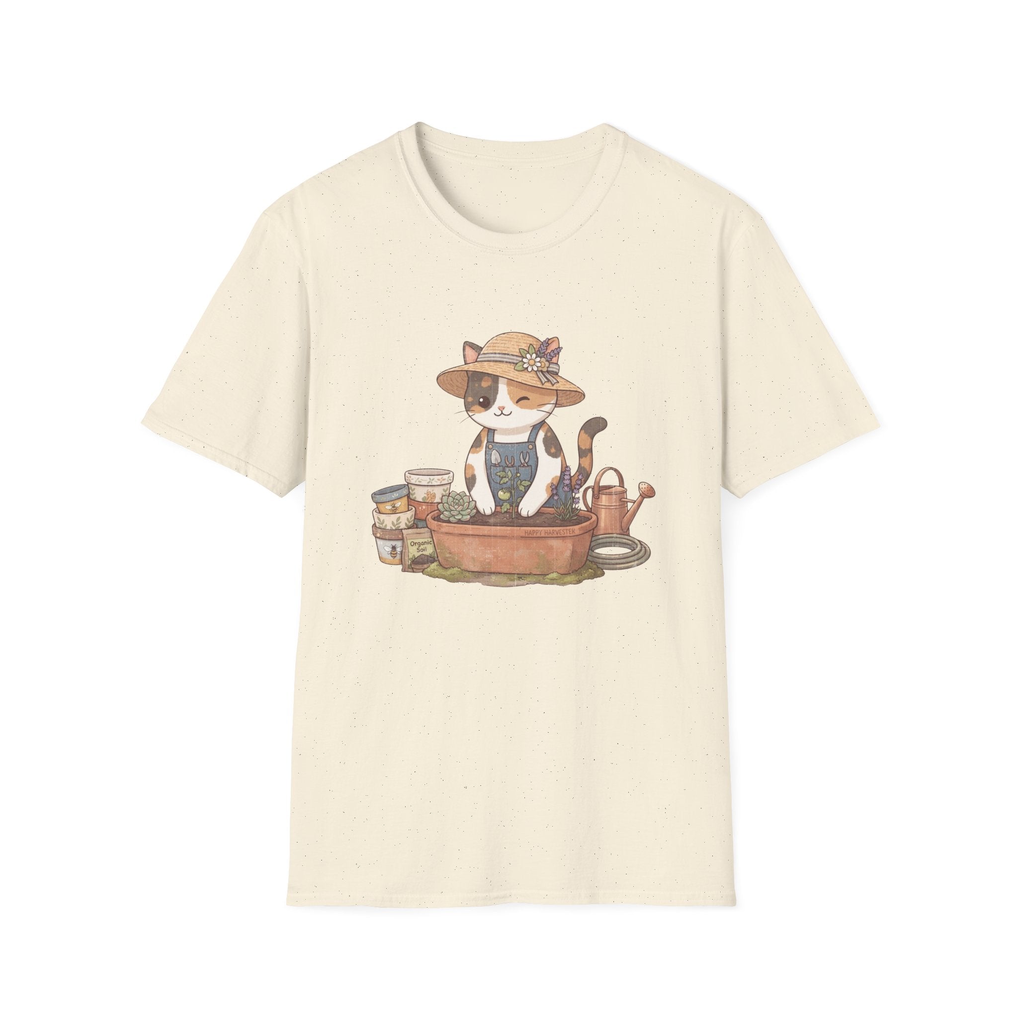 Gardening Cat T-Shirt
