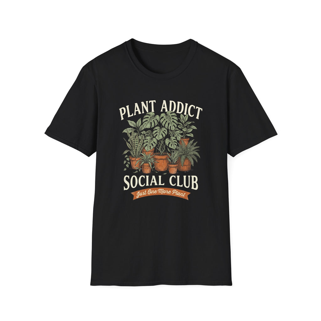 Vintage Potted Plants Graphic T-Shirt