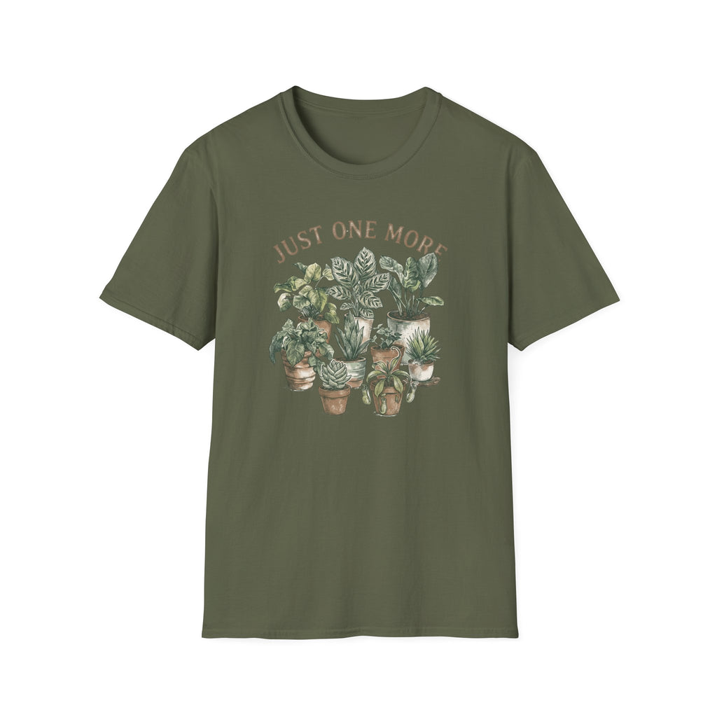 "Just One More" Potted Houseplants T-Shirt