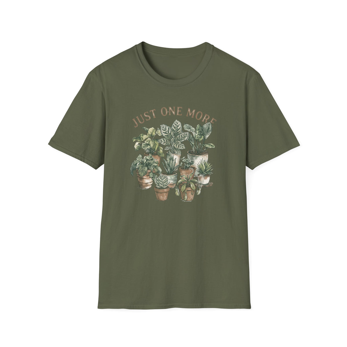 "Just One More" Potted Houseplants T-Shirt