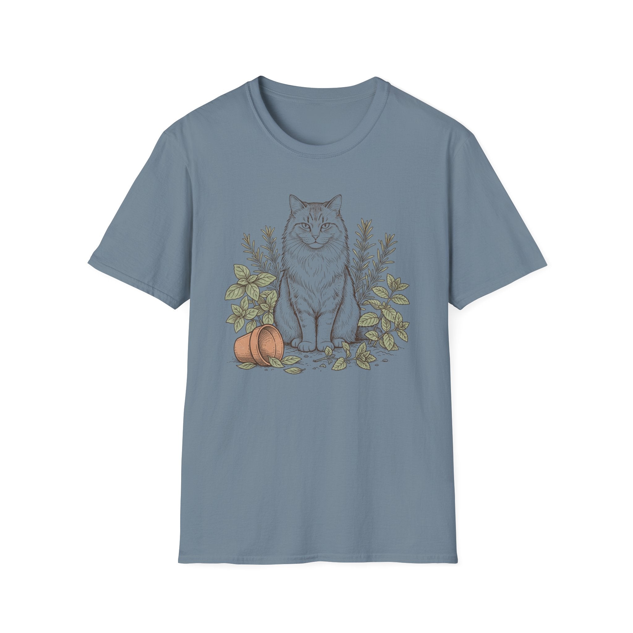 Cat Botanical T-Shirt