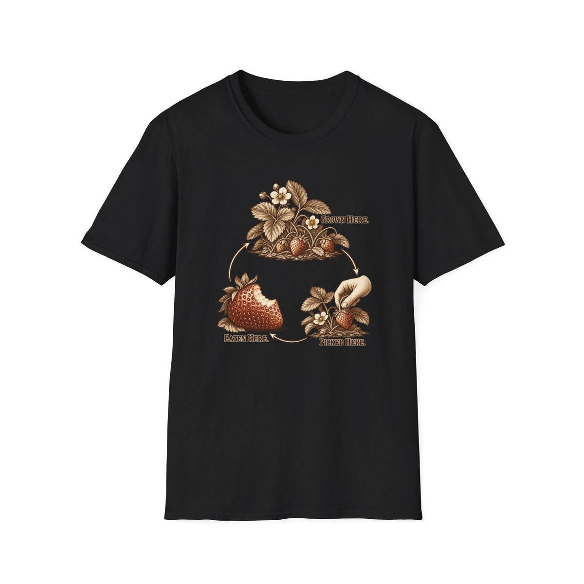 Strawberry Life Cycle T-Shirt