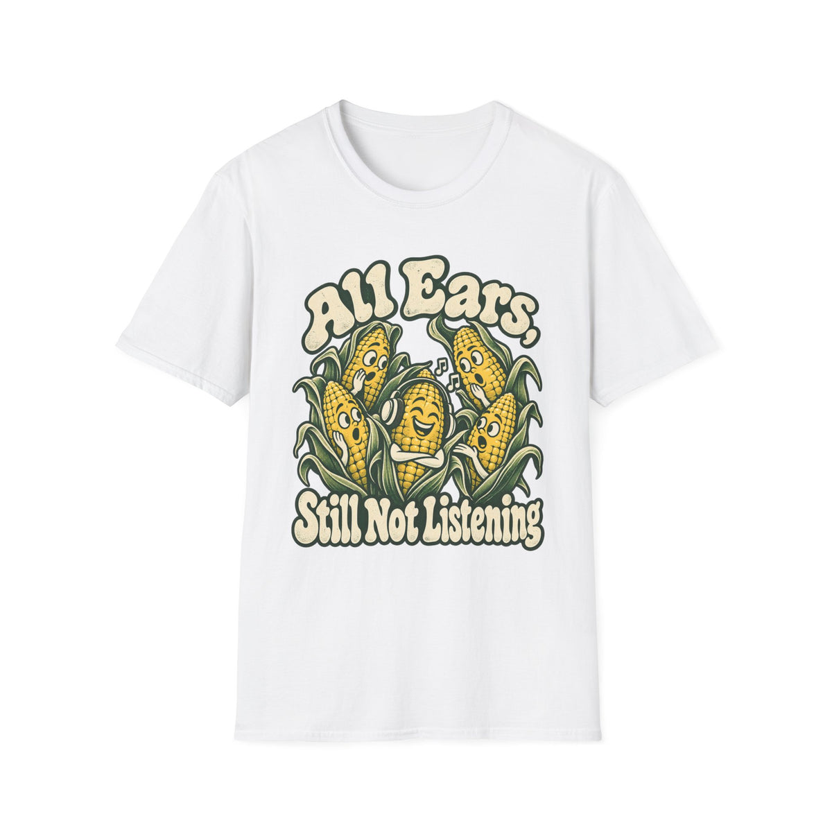 Retro Corn Graphic T-Shirt
