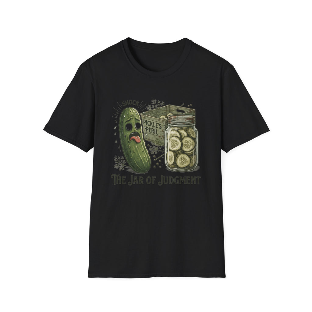 The Jar of Judgment Pickle T-Shirt