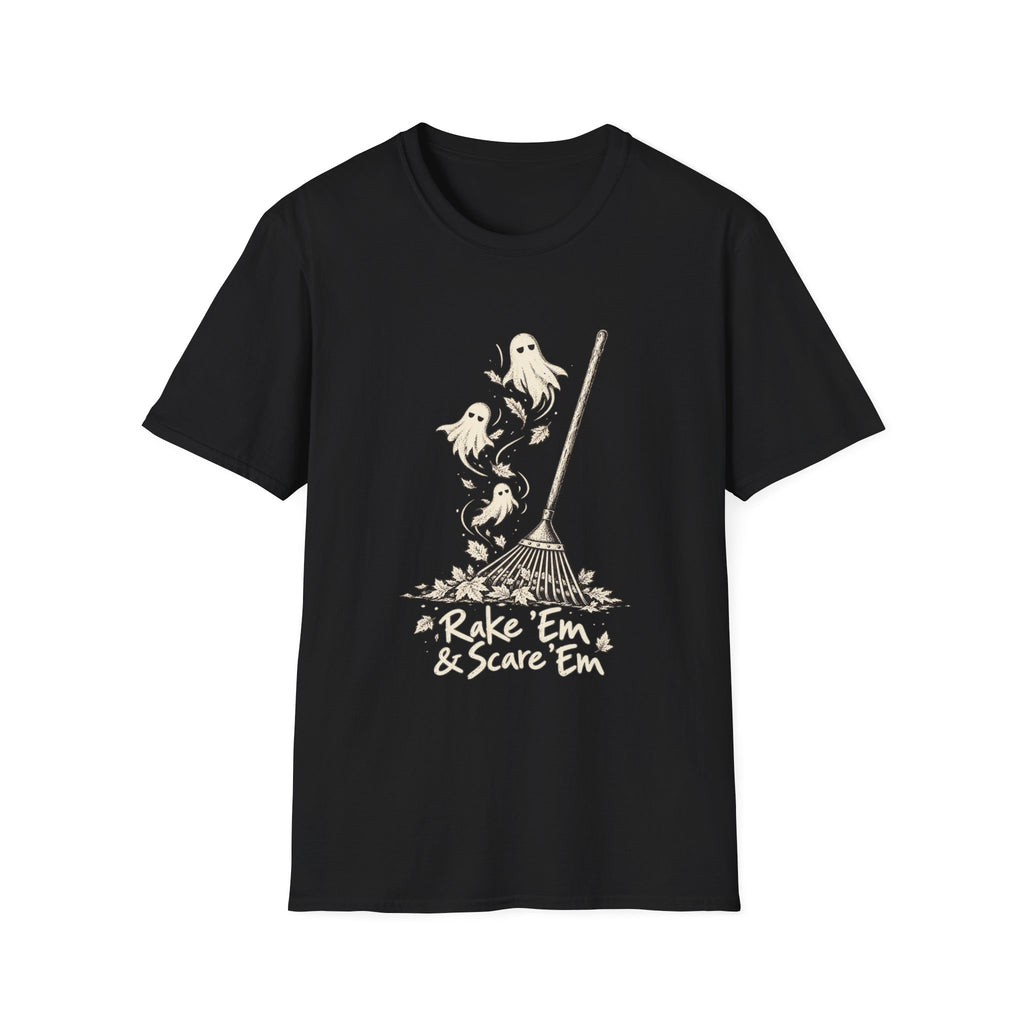 Rake 'Em & Scare 'Em Halloween T-Shirt