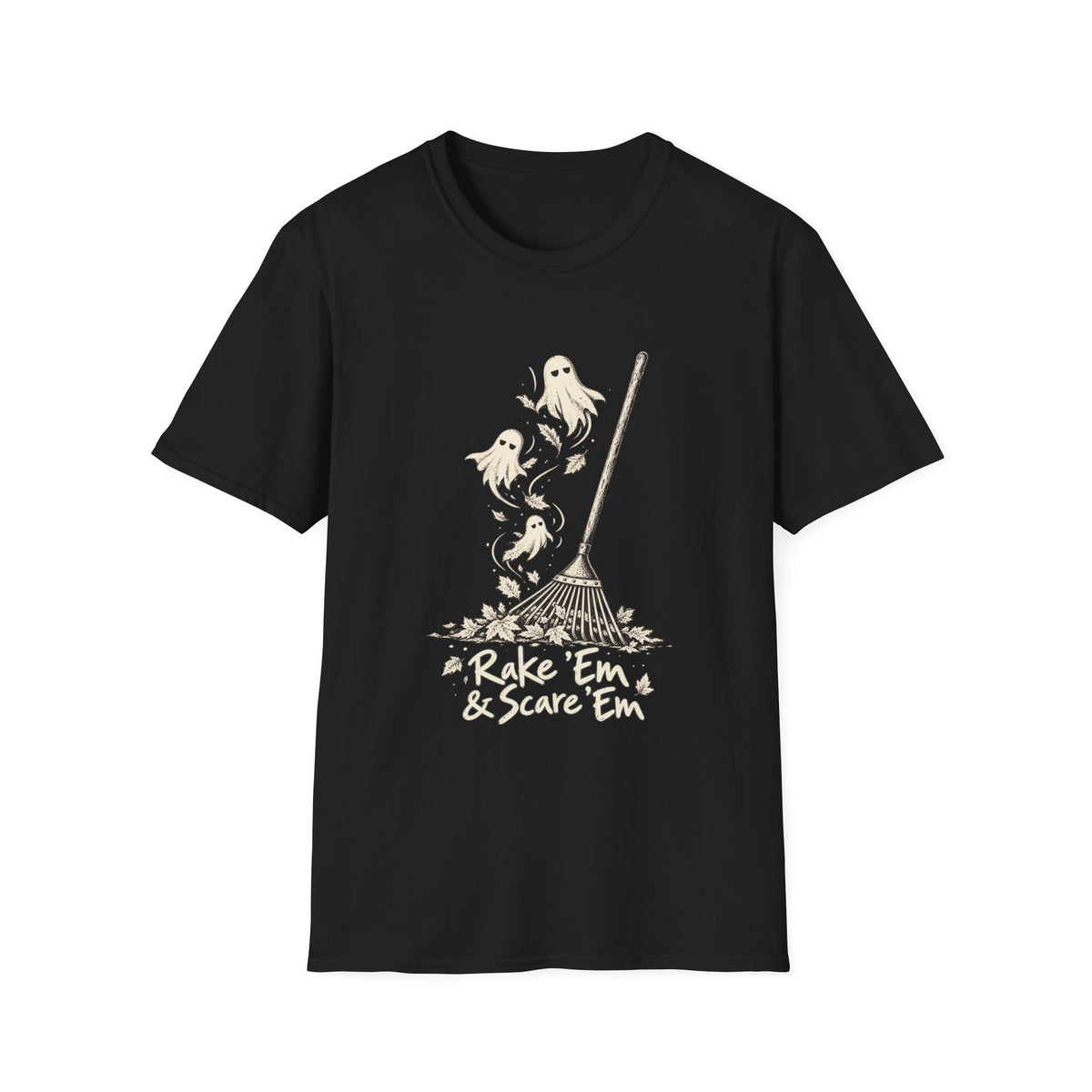 Rake 'Em & Scare 'Em Halloween T-Shirt