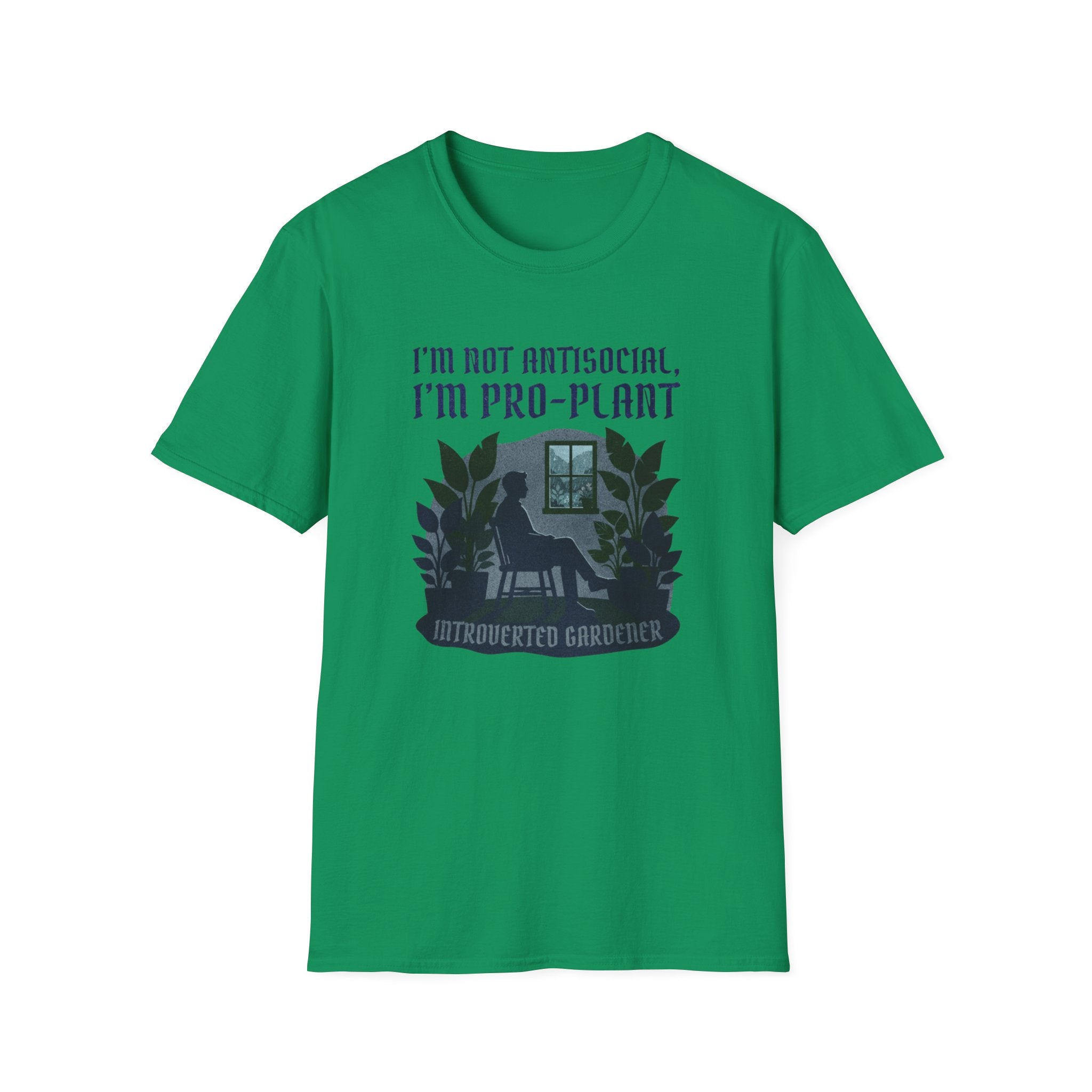 "I'm Not Antisocial, I'm Pro-Plant" T-Shirt