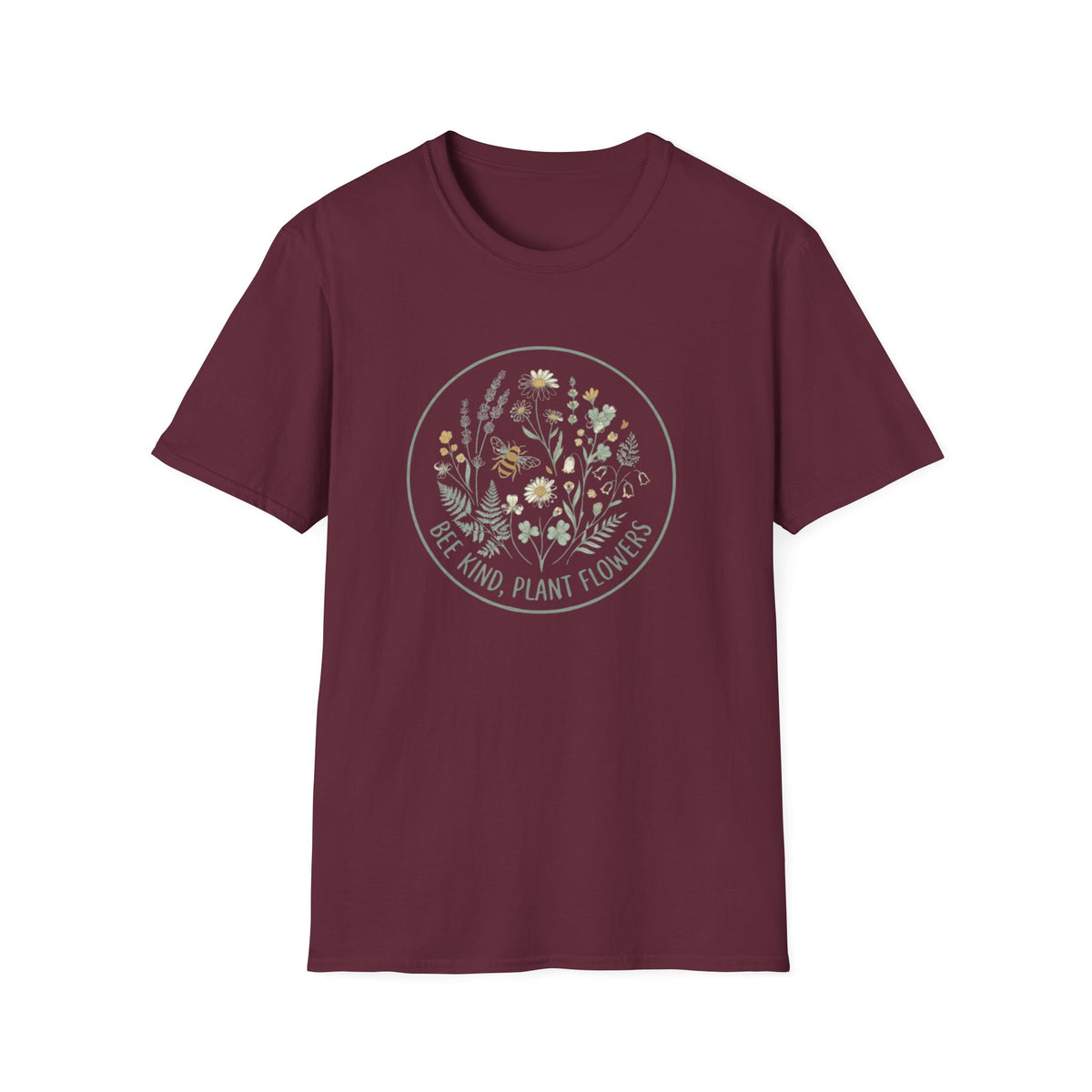 Floral Bee Garden T-Shirt