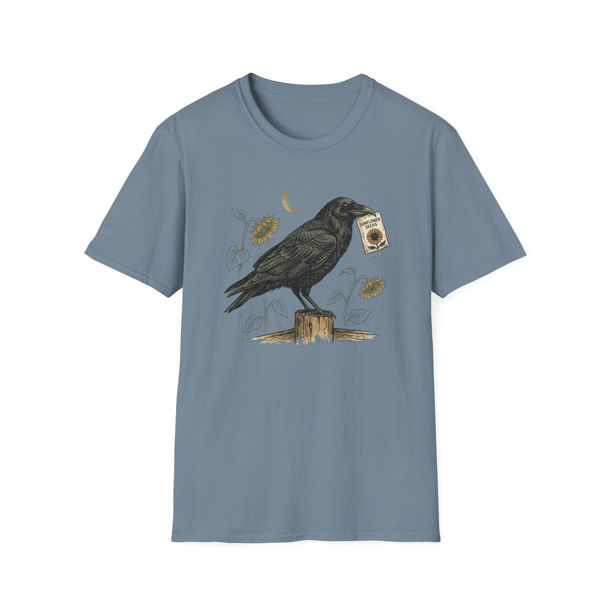 Raven & Sunflower T‑Shirt