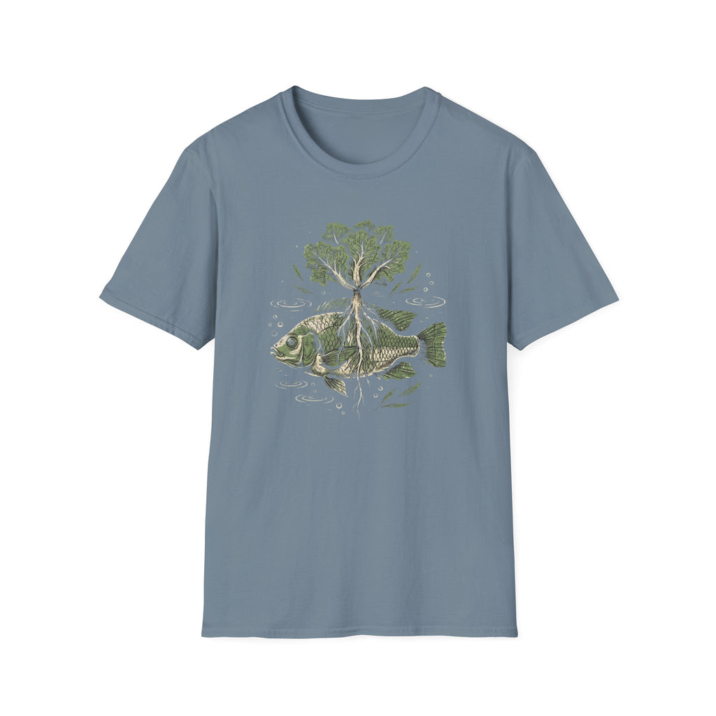 Fish & Tree Eco Graphic T-Shirt