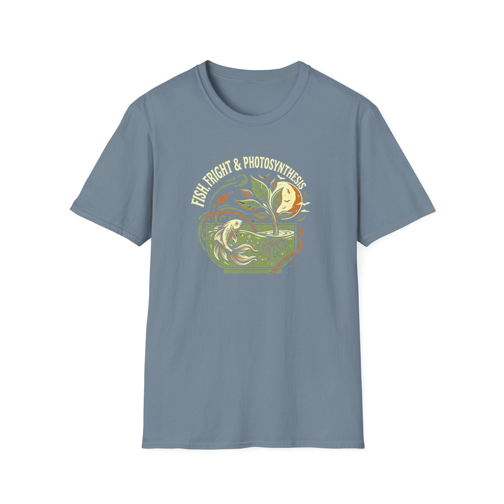 Retro Plant & Fish T-Shirt