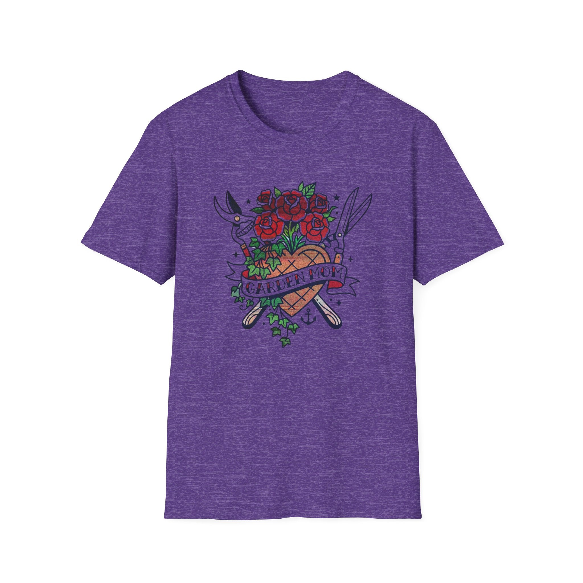 Floral Pruning Shears Garden Mom T-Shirt