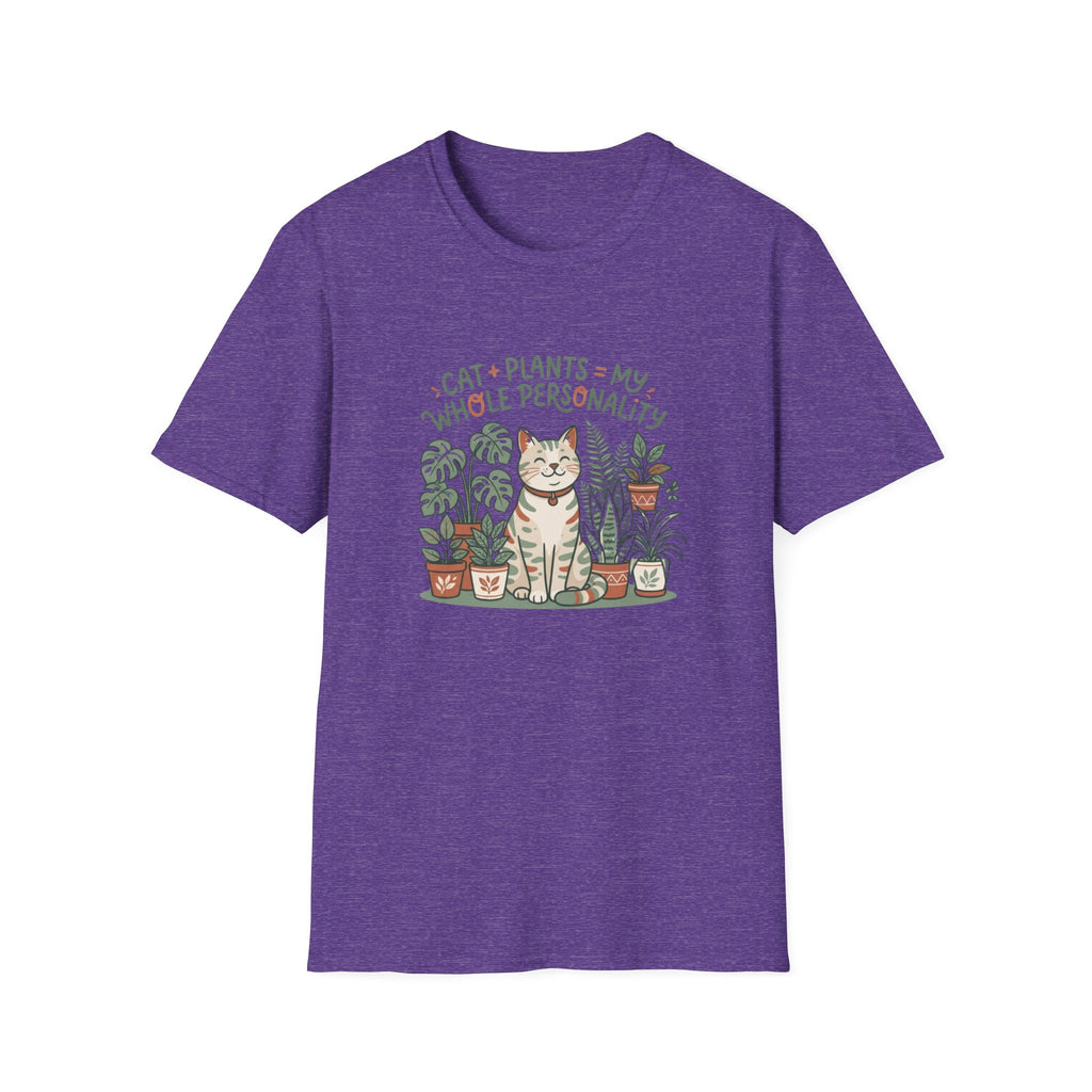 Cat + Plants T‑Shirt