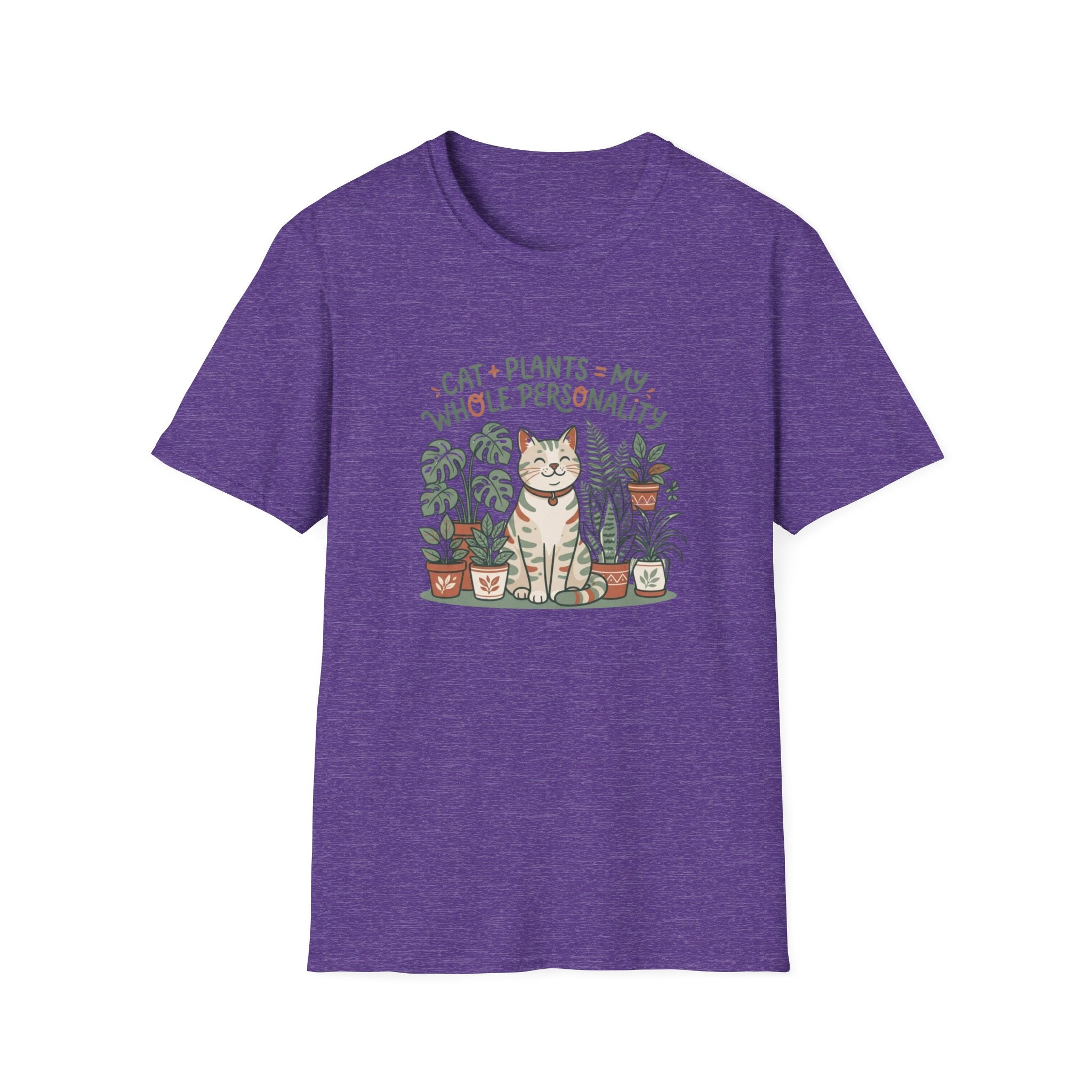 Cat + Plants T‑Shirt