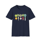 Watercolor Root Veggies Graphic T-Shirt