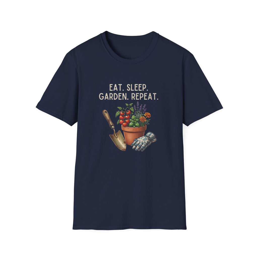 Eat. Sleep. Garden. Repeat. T-Shirt