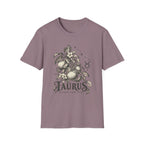 Taurus Zodiac Botanical T-Shirt