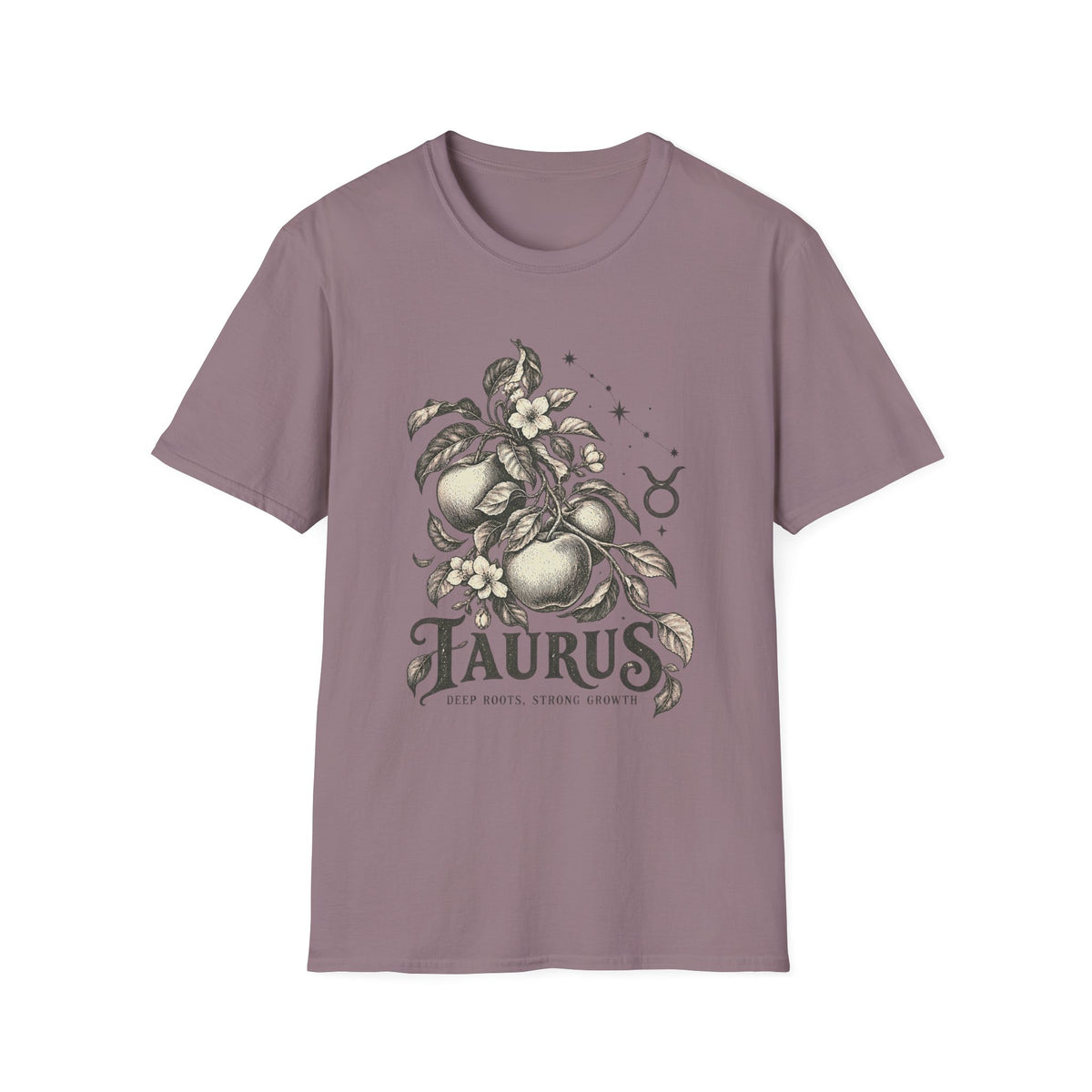 Taurus Zodiac Botanical T-Shirt