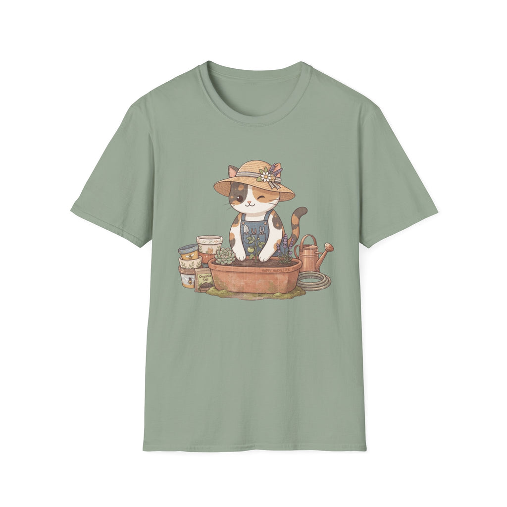Gardening Cat T-Shirt