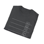 Minimalist Gardening Icons T-Shirt