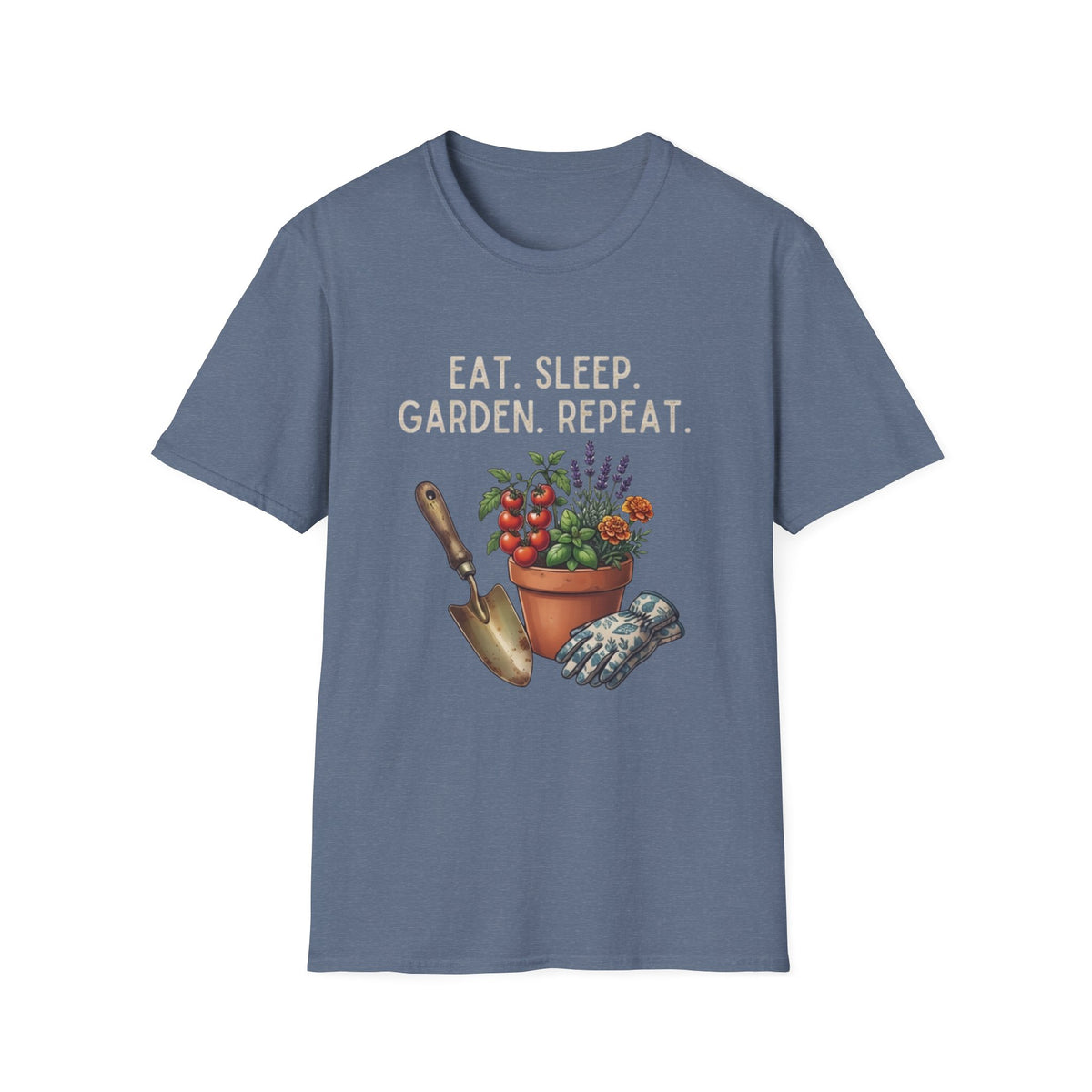 Eat. Sleep. Garden. Repeat. T-Shirt