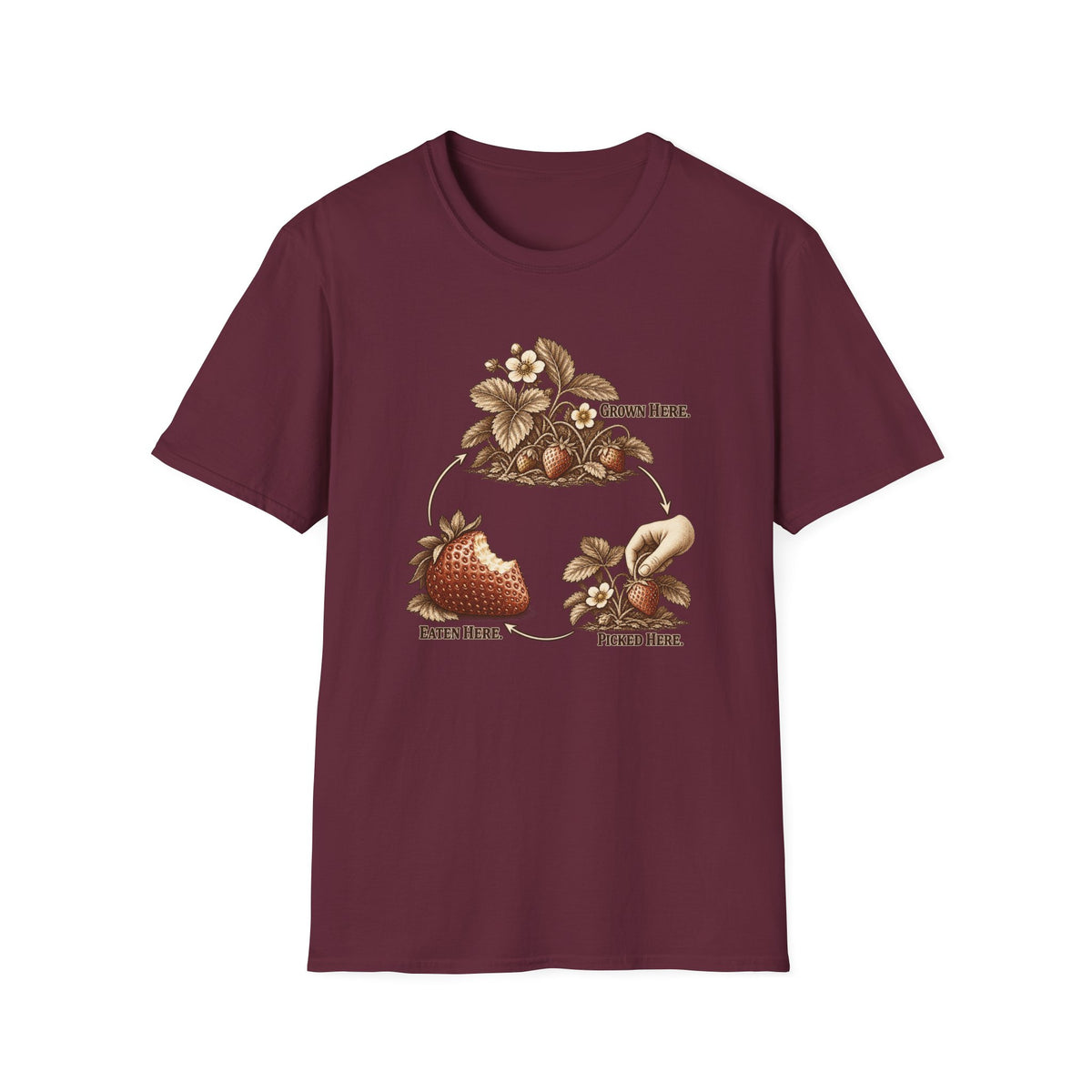 Strawberry Life Cycle T-Shirt