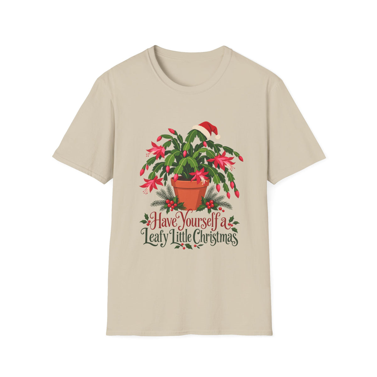 Leafy Little Christmas T-Shirt